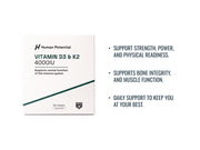 Vitamin D3 & K2